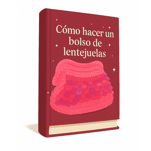 Bolso lentejuelas paso a paso